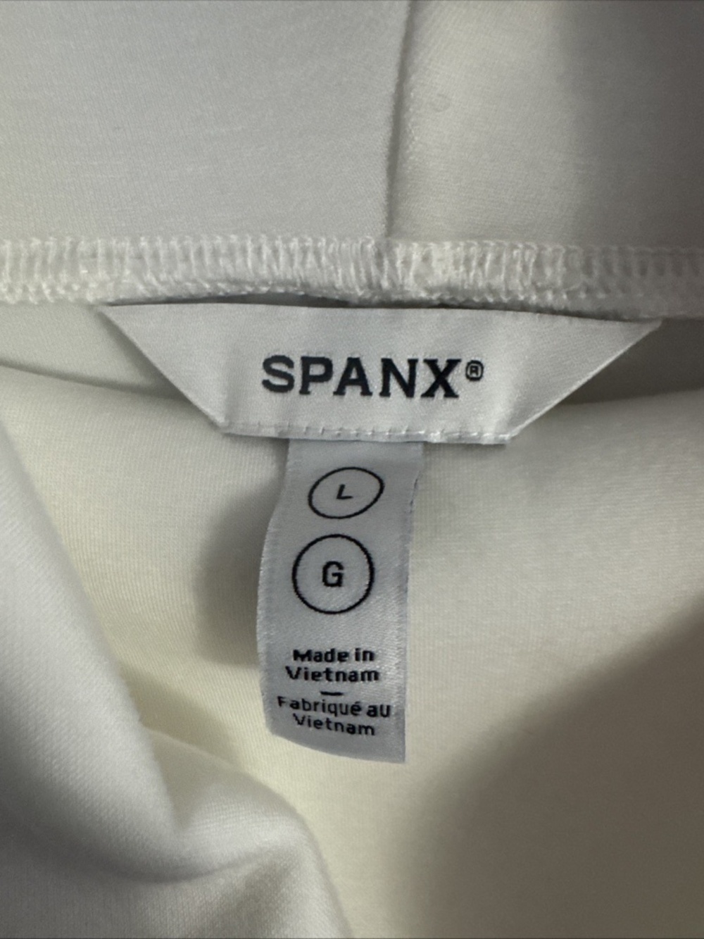 🤍 Spanx Air Essentials Turtleneck Tunic Top | White | Women’s L - Picture 3 of 13